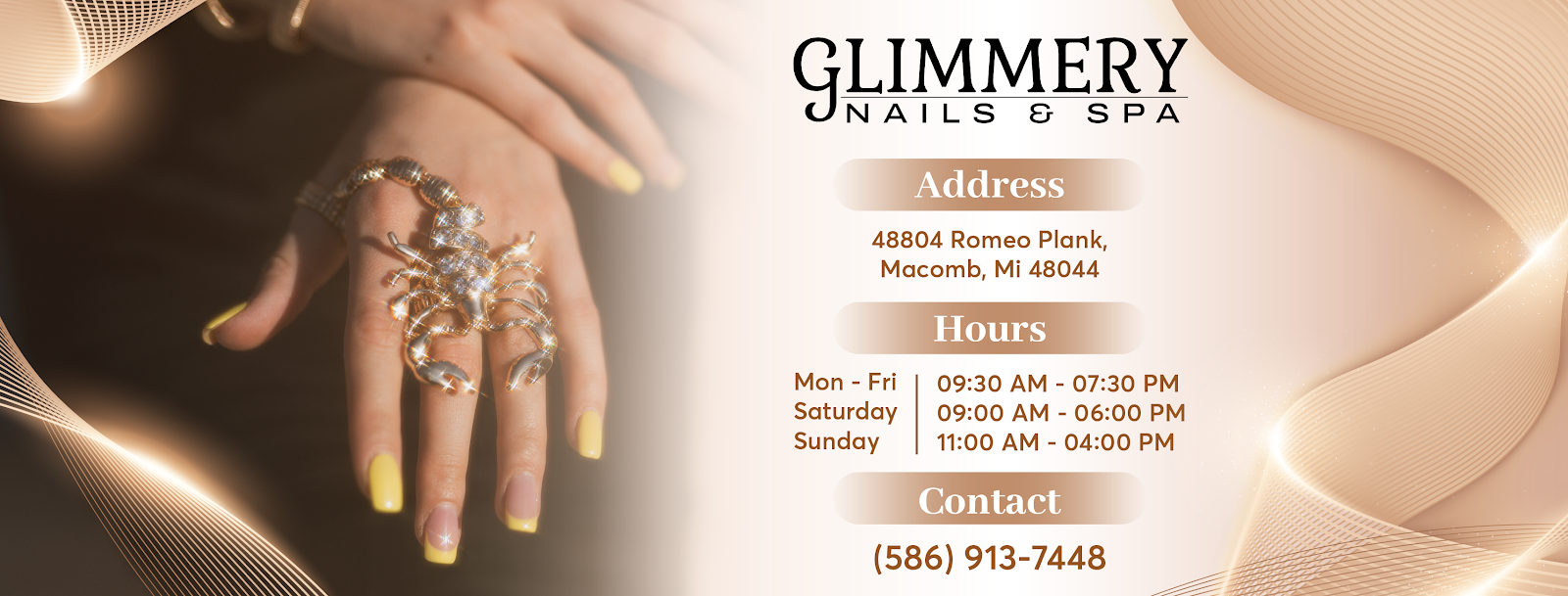 Glimmery Nails And Spa